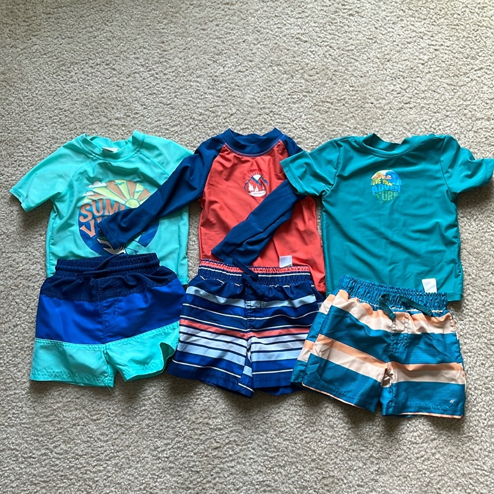 18 mo boys swimsuit LOT